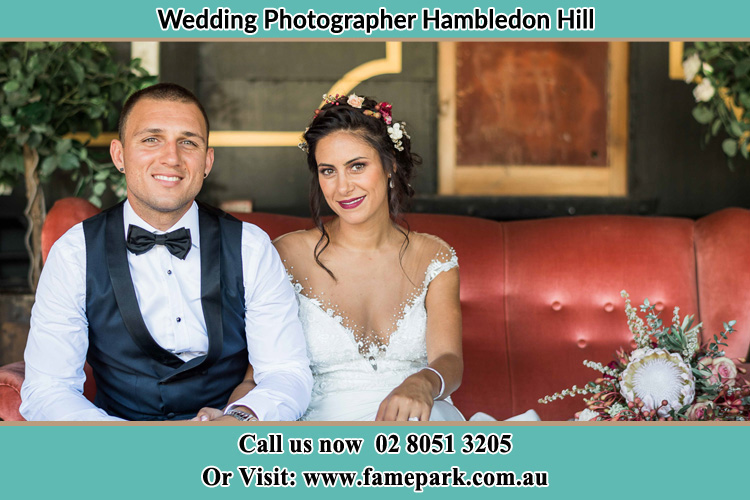 Photo of the Groom and the Bride Hambledon Hill NSW 2330